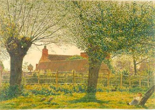 At Binsey near Oxford, George Price Boyce.RWS